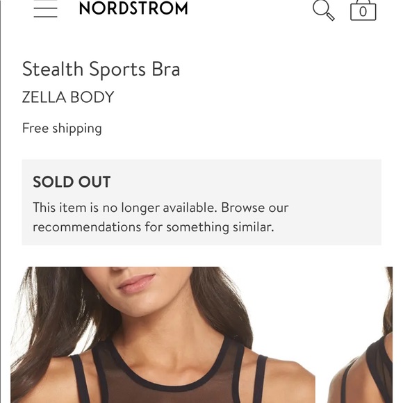 ✨Zella Body’s Black Stealth Sports Bra: Voted🔝Sexiest Sport Bras//Lingerie - Picture 10 of 16